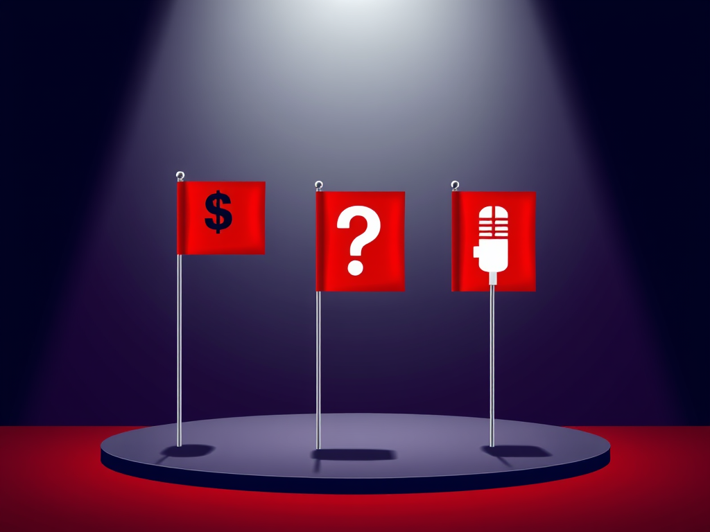 3 red flags indicating danger signs to watch out for with live bands